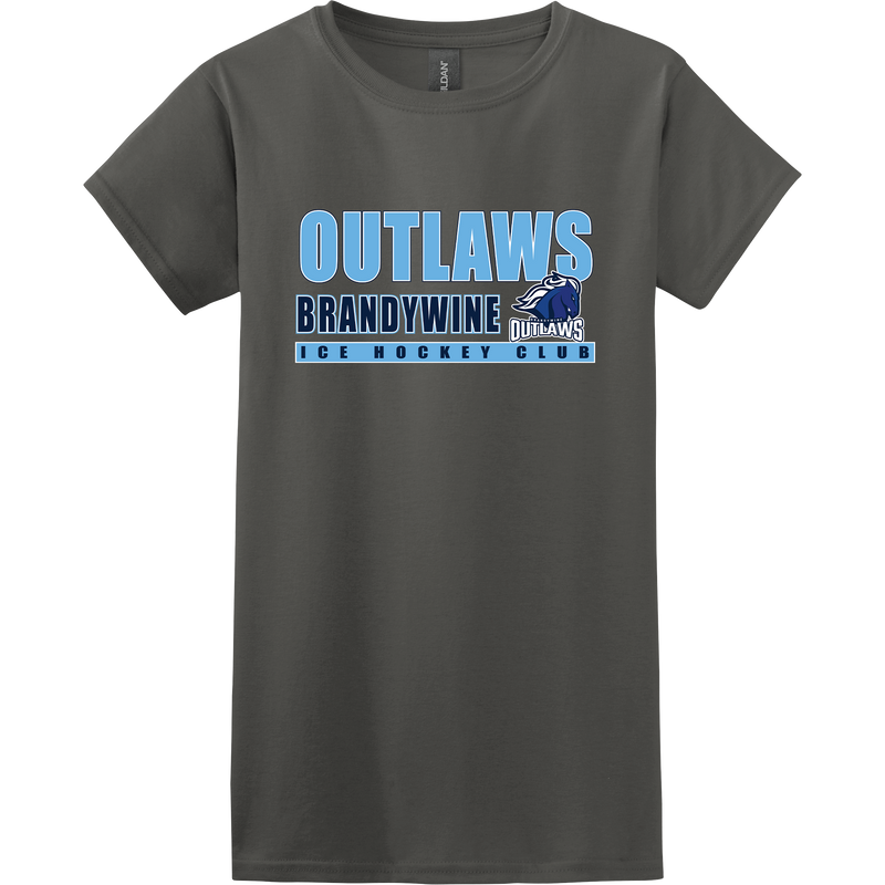 Brandywine Outlaws Softstyle Ladies' T-Shirt