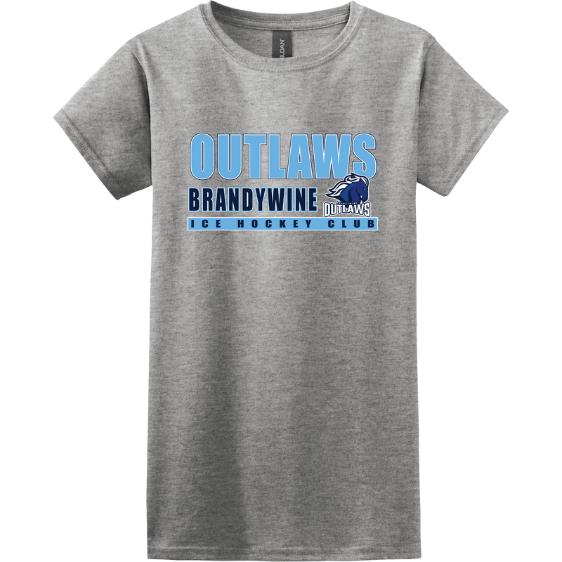 Brandywine Outlaws Softstyle Ladies' T-Shirt