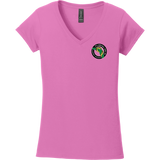 Florida Eels Softstyle Ladies Fit V-Neck T-Shirt