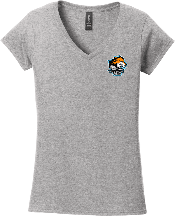 Woodridge Wild Softstyle Ladies Fit V-Neck T-Shirt