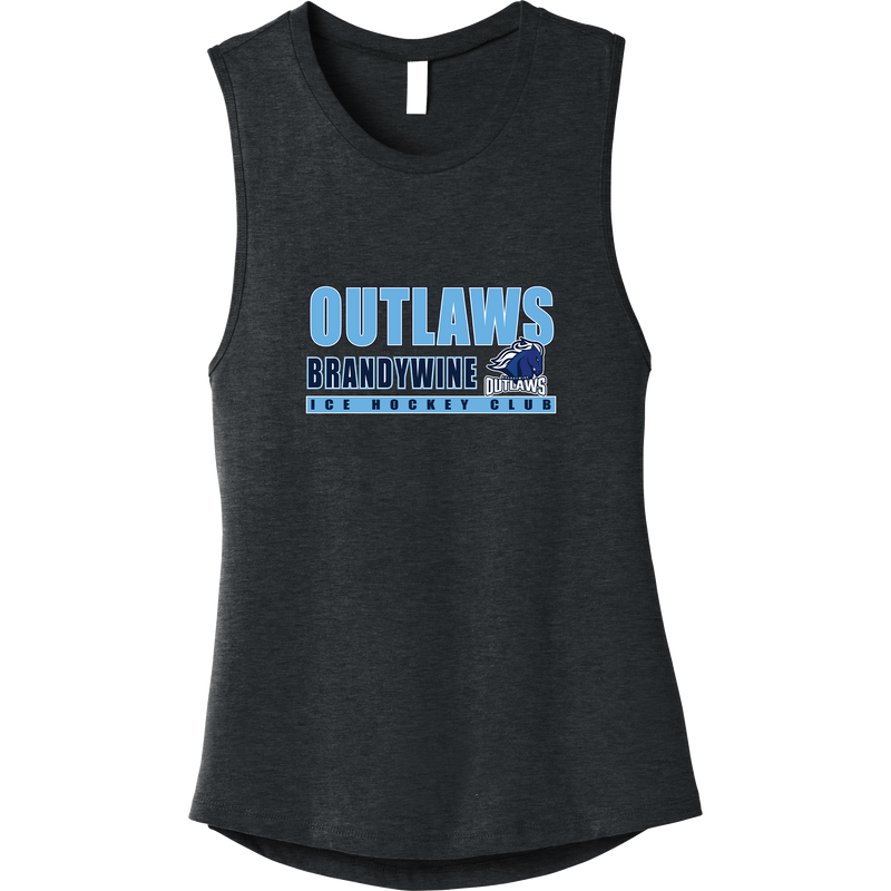 Brandywine Outlaws Womens Jersey Muscle Tank