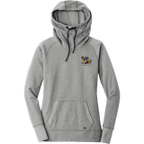 Dupage Black Bears New Era Ladies Tri-Blend Fleece Pullover Hoodie