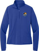 Woodridge Wild Ladies Sport-Wick Stretch 1/4-Zip Pullover