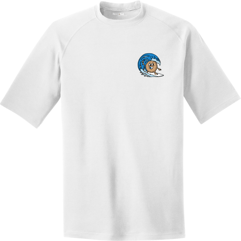 BagelEddi's PosiCharge Tri-Blend Wicking Raglan Tee